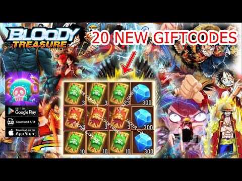 Bloody Treasure New 20 Giftcodes - One Piece RPG Android Game | Age of Naval Wars New Giftcodes