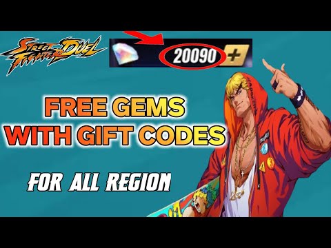 Free Gems With Gift Code! Street Fighter Duel | New Street Fighter Duel Codes 2024 | SF Duel Code