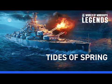 Tides of spring | New Update Overview - World of Warships: Legends