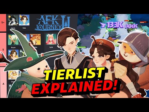 AFK Journey Tierlist Explained! | S+ Tier Hero Showcase! (Redeem Codes In Comments)