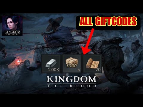 Kingdom the Blood &amp; All Giftcodes - How to Redeem Code Kingdom Netflix Soulslike RPG