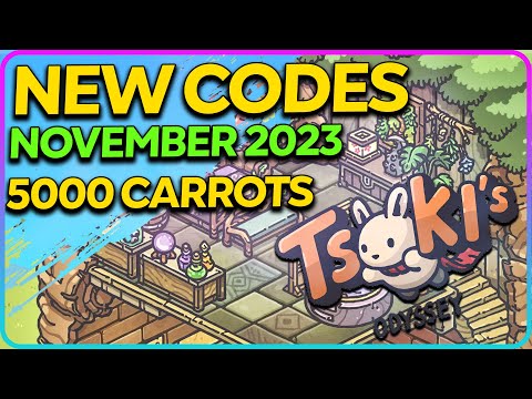 Tsuki&#039;s Odyssey NEW Codes November 2023