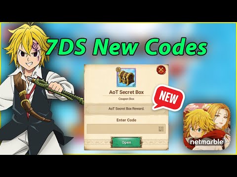 7DS NEW CODES - NEW CODES SEVEN DEADLY SINS
