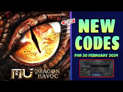 *New* MU Dragon Havoc Codes 20 February 2024 || MU Dragon Havoc Gift Codes