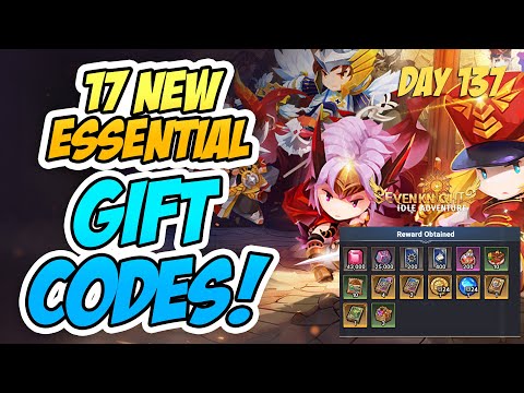 New Essential Active FREE 17 GiftCodes | Seven Knights Idle Adventure