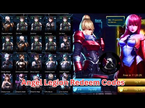 Angel Legion Redeem Codes