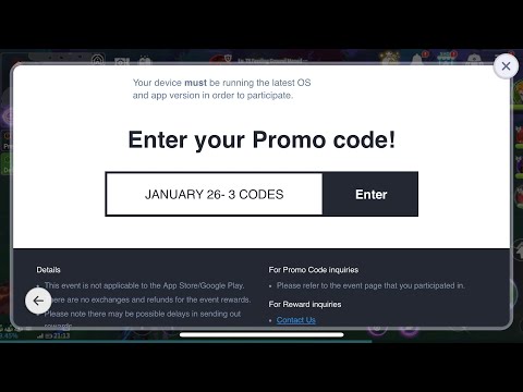 3 redeem codes for January 26- Summoners War Chronicles