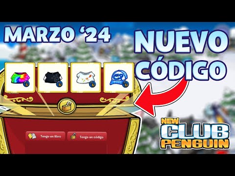 ¡NUEVO CÓDIGO DISPONIBLE en New Club Penguin! - 4 artículos (Marzo 2024) 👕🧢